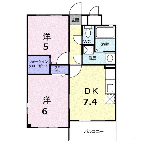 カルフールの間取り
