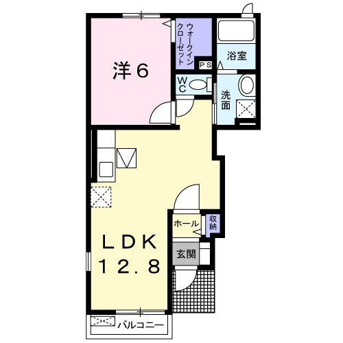 エリア21Vasa Aの間取り