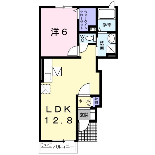 エリア21Vasa Aの間取り