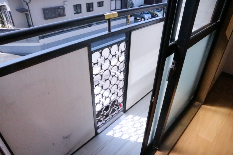 12/21 バルコニー