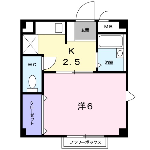 タウニー21の間取り