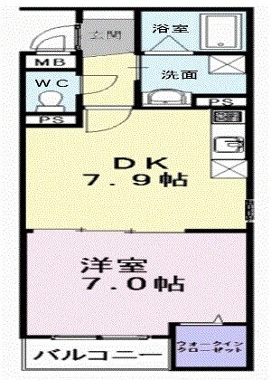 フレーシュの間取り