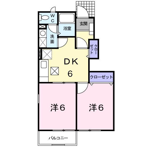 ラ・ローズレの間取り