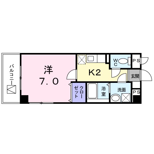 プリマヴェーラWの間取り