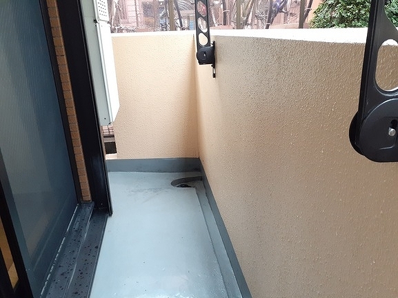 12/23 バルコニー