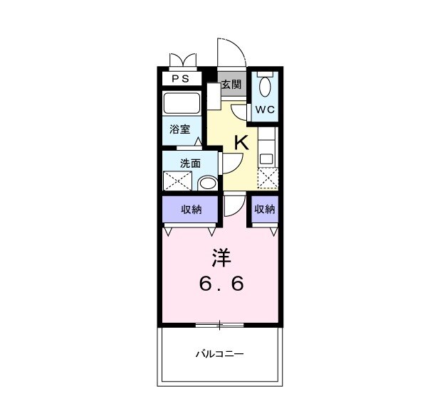 エトワールシャトーの間取り