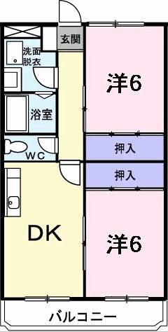 ビュー緑台の間取り