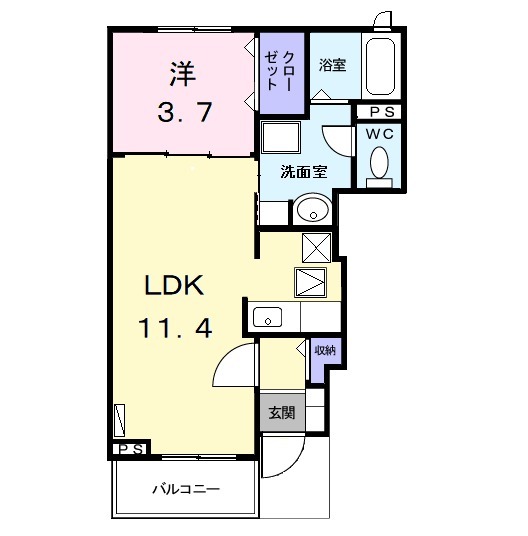 フェアリ-ベルの間取り