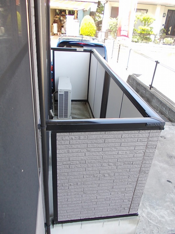 10/20 バルコニー