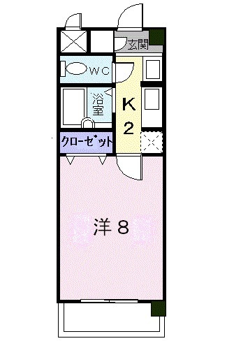 リーブラ都府楼壱番館の間取り