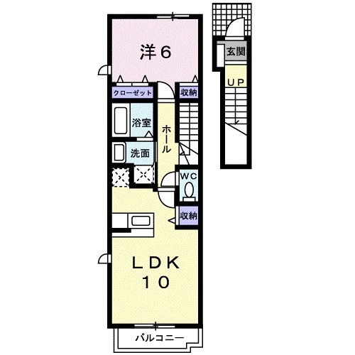 ラフィネ ジェンテの間取り