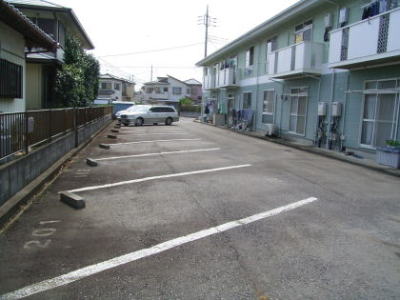 2/8 駐車場