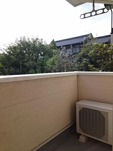 12/24 バルコニー