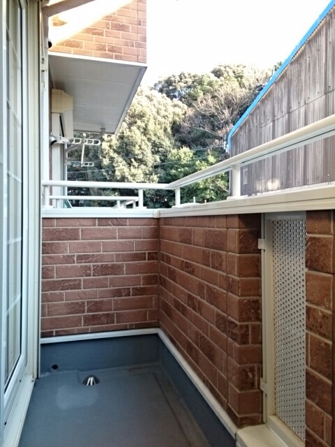 12/24 バルコニー