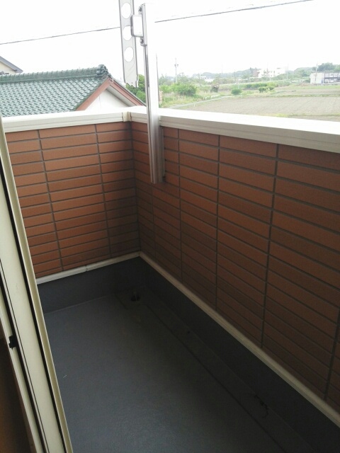 12/24 バルコニー