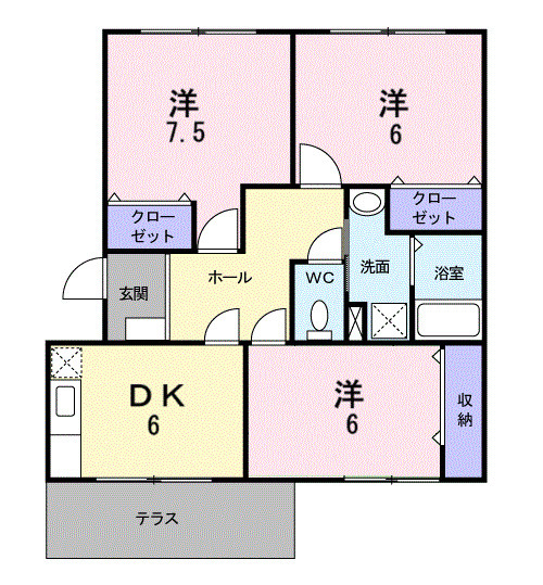 LATOUR西公園の間取り