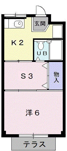 クリスタルの間取り