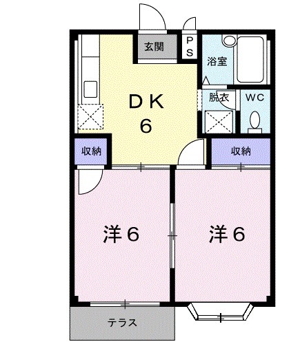 グリーンパレス恩田の間取り