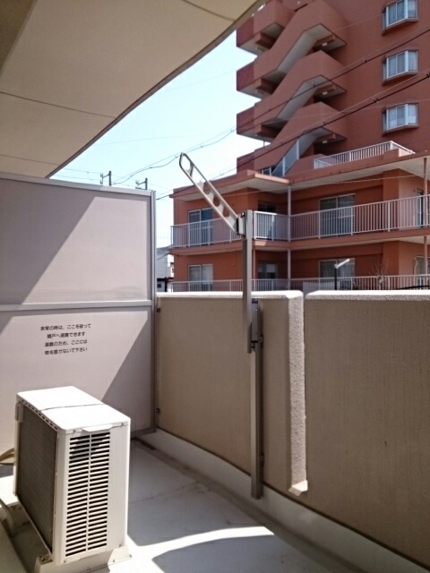 12/24 バルコニー