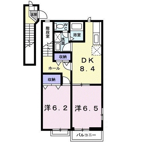 SILKYBOX 1の間取り