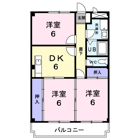 エリデシアフローラの間取り