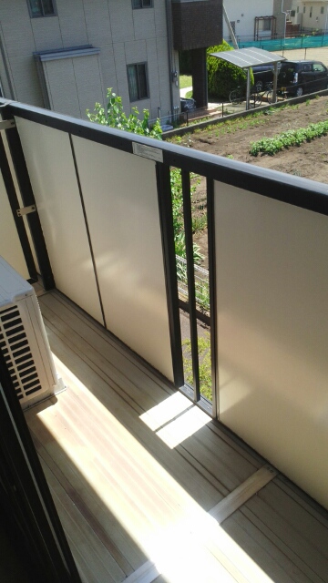 12/20 バルコニー