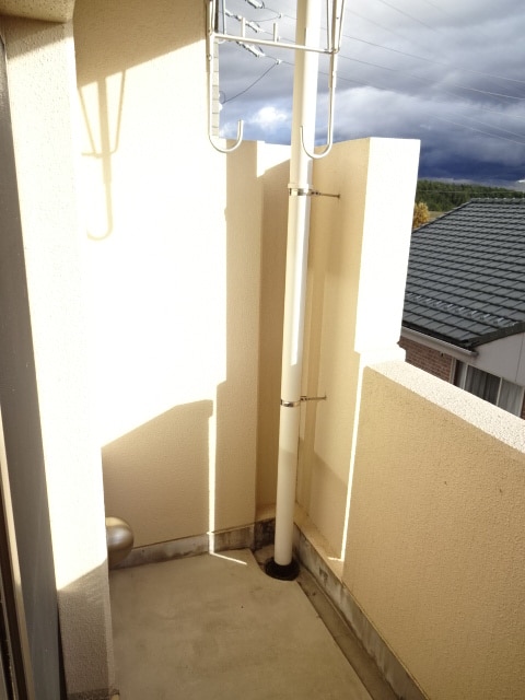 12/24 バルコニー