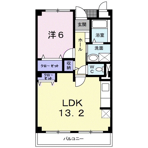 グラディオOTUNAの間取り