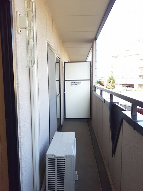 12/24 バルコニー