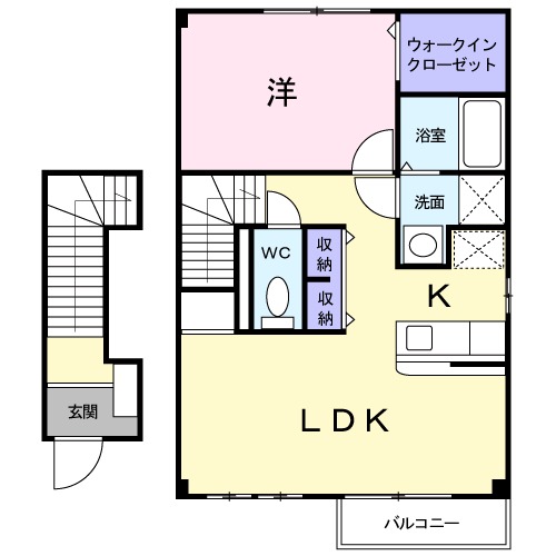 レジデンス佐々木Ⅱの間取り