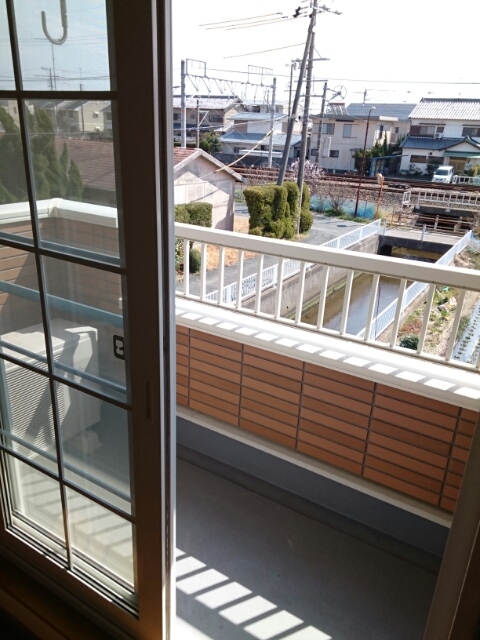 12/24 バルコニー