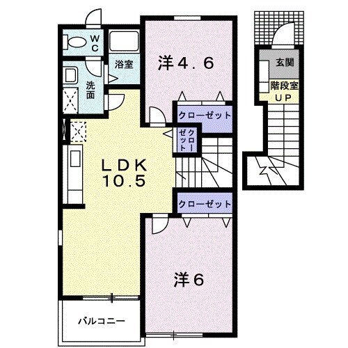アンビエンテⅢの間取り