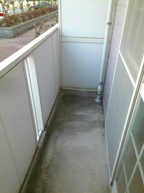 12/23 バルコニー