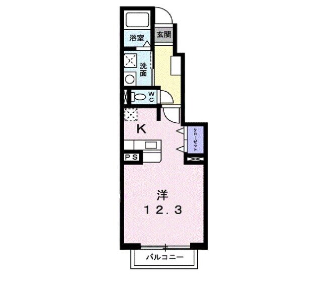 プラシード・Ⅱの間取り