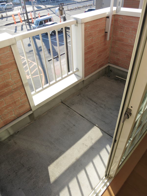 12/24 バルコニー