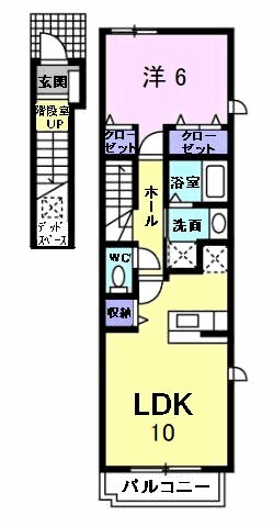クライムの間取り