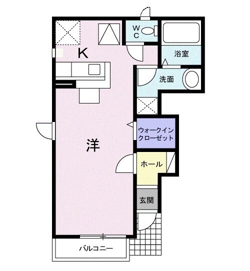 ミントハウスの間取り