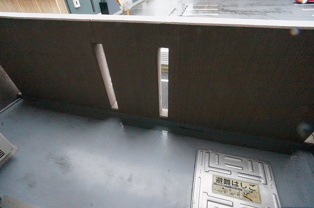 11/22 バルコニー