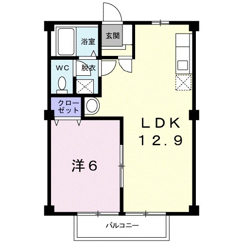 ファミール小杉Ⅱの間取り