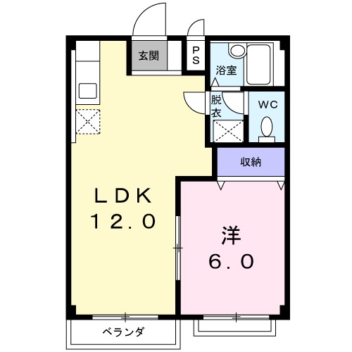 エルディム青木の間取り