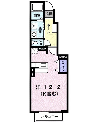アイ フラットの間取り