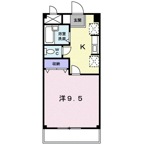 プライムコートの間取り