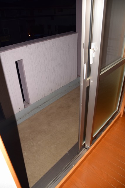 12/24 バルコニー