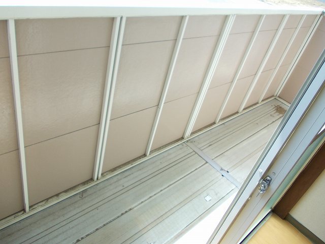 12/24 バルコニー