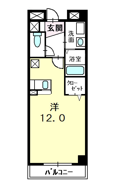 サンセル本所の間取り