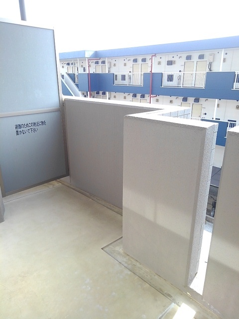 12/24 バルコニー