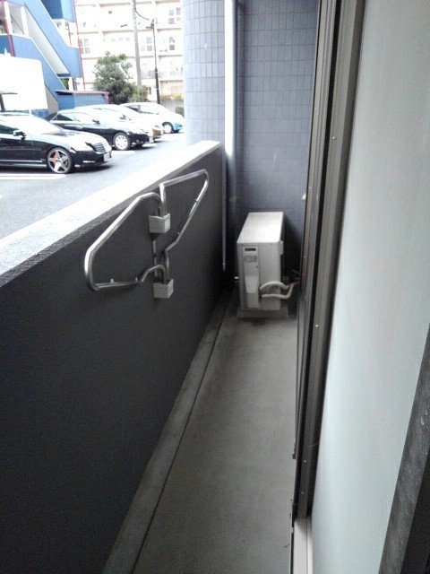 12/24 バルコニー