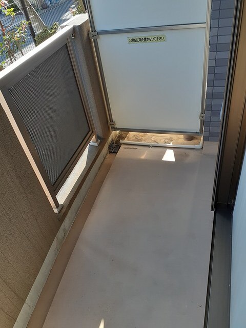 10/23 バルコニー