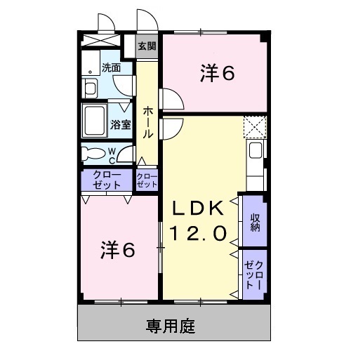 フリーダム常吉の間取り