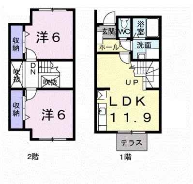 パークサイドスズキの間取り